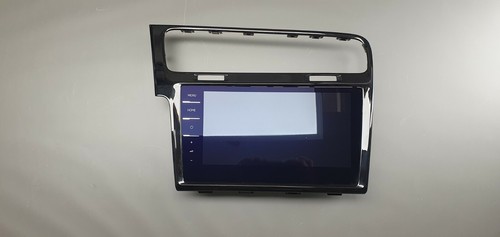 Orig VW Golf 7 5G Facelift Control Panel Screen Satnav with Frame - Picture 4 of 6