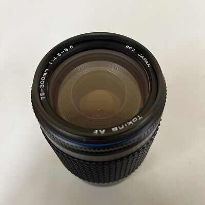 Tokina AF 75-300mm f/4.5-5.6 & 35-70mm 1:3.5-4.6 Zoom Lens Tokina AF 75-300mm f/4.5-5.6 & 35-70mm 1:3.5-4.6 Zoom Lens