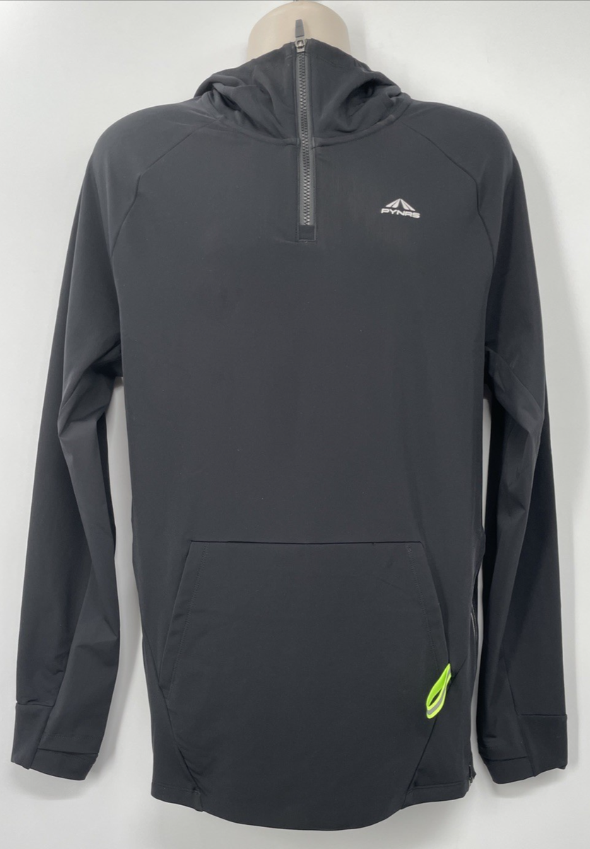 ミュージシャン SIDE SPLIT LONG KNIT HOODIE / BLK PYNRS Unisex Long Sleeve 1/4 Zip Sydney Performance Black