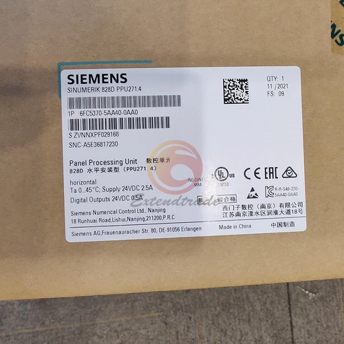 ONE SIEMENS SINUMERIK 828D 6FC5370-5AA40-0AA0 NEW - Picture 4 of 11