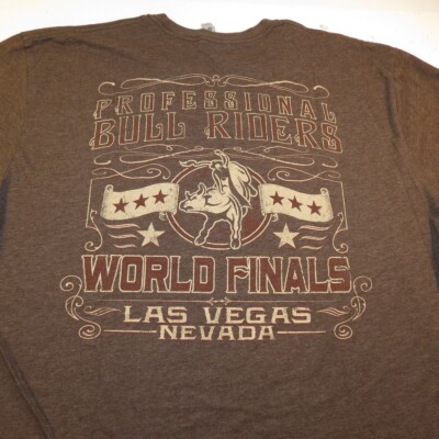 PROFESSIONAL BULL RIDERS 2018 LAS VEGAS PBR TEE T SHIRT XXL RODEO WESTERN COWBOY