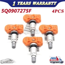 4Pcs TPMS 5Q0907275F For Porsche Audi VW 433Mhz Tire Pressure Monitoring Sensor