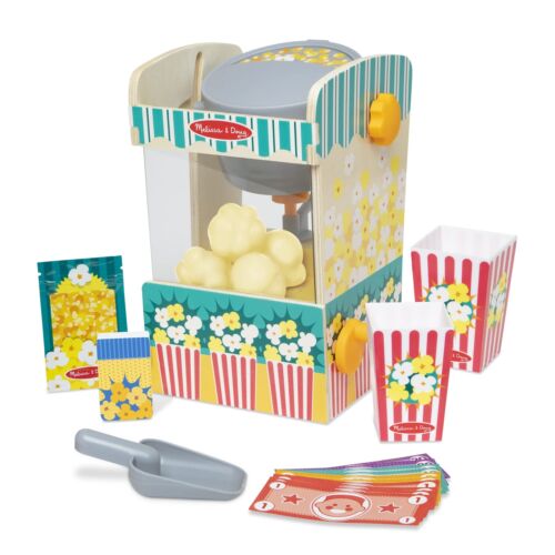Melissa & Doug Fun at The Fair! Wooden Popcorn Popping Play Food Set - Wooden - Picture 1 of 8