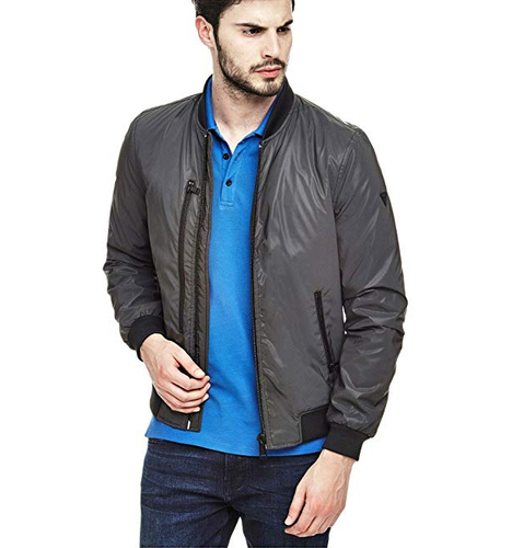 Chaqueta de bombardero intermitente Guess grande TD192 RR 09 - Imagen 2 de 3