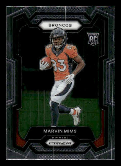 Marvin Mims Panini Prizm #327 Base