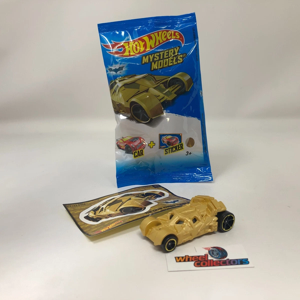 The Dark Knight Tumbler GOLD Batmobile 2016 Hot Wheels Mystery