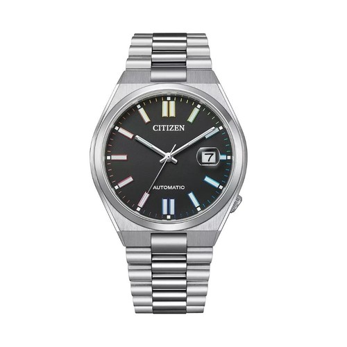 Citizen Tsuyosa Automatic Black Dial Stainless Steel Men's Watch NJ0151-53E
