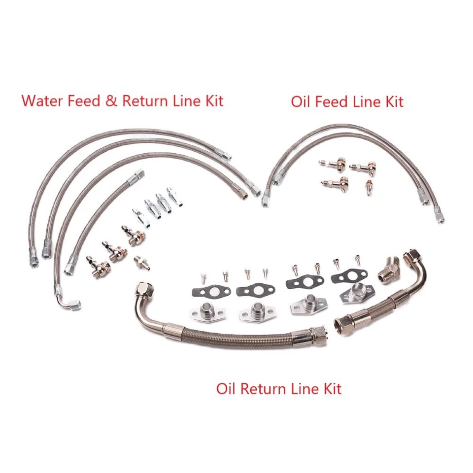 Turbocompresor doble TRITDT TD04-13T para Mitsubishi 6G72T 3000GT Dodge Stealth Foto 2 de 4