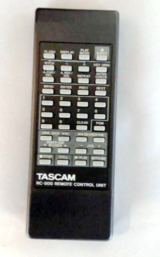 Tascam RC-500 Remote Control Unit Tested Working Good F/S | eBay