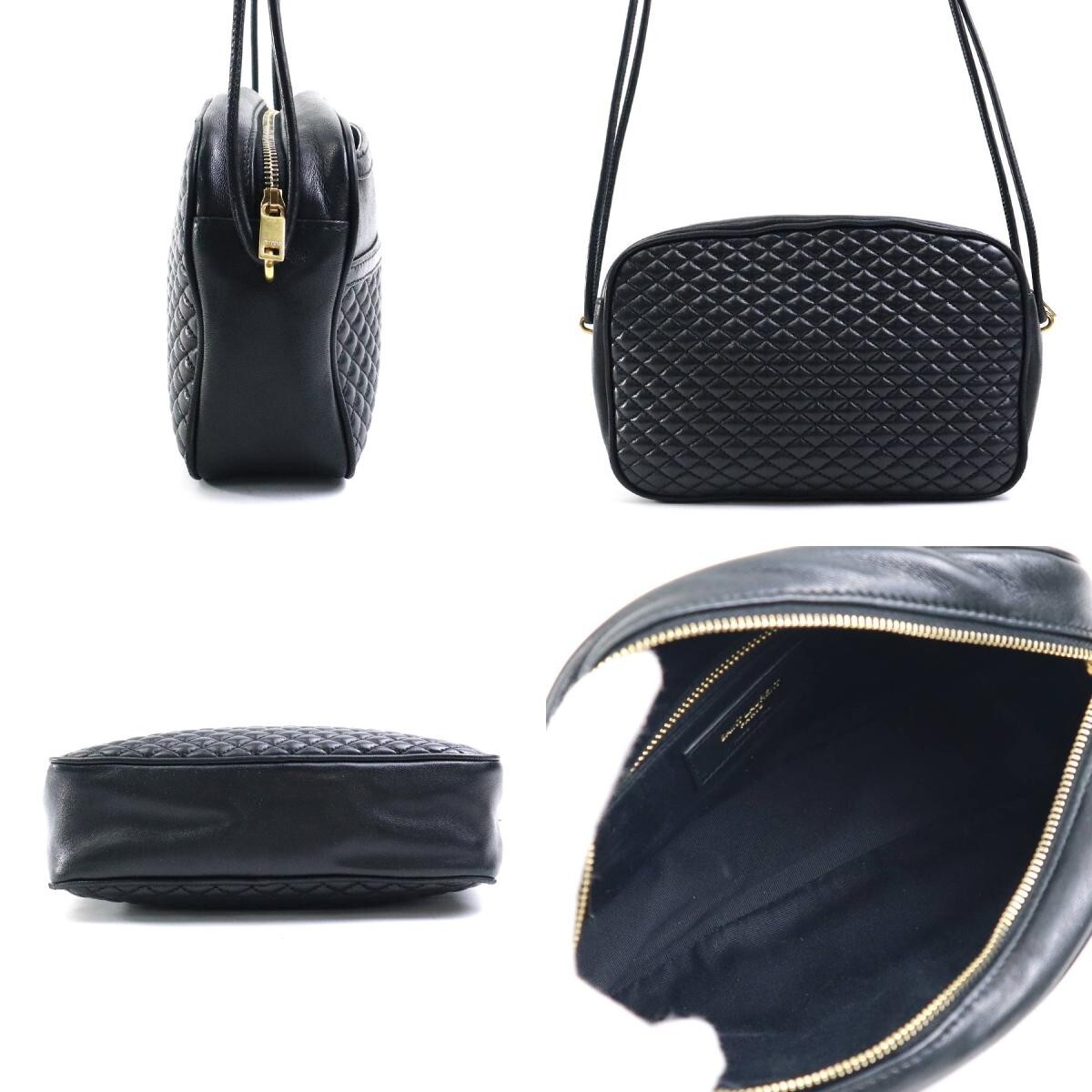 YVES SAINT LAURENT PARIS 648990 Piccola borsa a tracolla in pelle nera