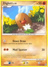 Pokemon Diglett (85/132) Secret Wonders LP