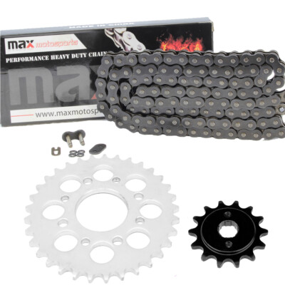 #ad #ad Black O Ring Drive Chain And Sprocket Kit for Honda CMX250C Rebel 250 1985 2016 $49.49