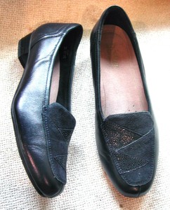 hotter ladies navy shoes