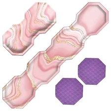 Wrist Rest for Computer Keyboard Mouse Set with Desk Elbow pad Ergonomic Keyb...