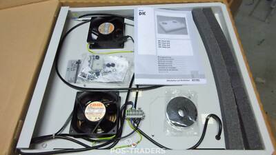 Rittal fan plate DK7968.035 600x800mm DK/TS RAL 7035 max 6-fan NEW IN BOX