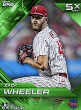 [DIGITAL] Topps Bunt - Zack Wheeler - Postseason Base 23 S1 -  Green