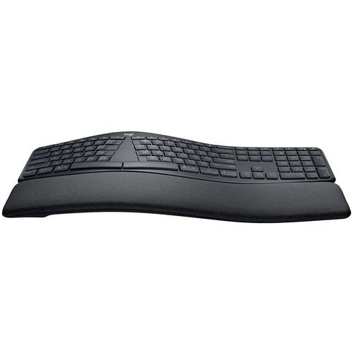 Logitech ERGO K860 Full-size 100% RF Wireless + Bluetooth Semi-mechanical key sw - 第 1/1 張圖片