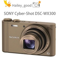 Sony Cyber-shot DSC-WX300 18.2MP 20x Optical Zoom Digital Camera w/ Wi-Fi Tested