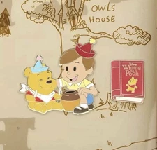 Winnie the Pooh and Christopher Robin Pin Set Hundred Acre Wood Series *SHIPPED*