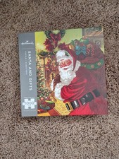Hallmark Santa Gifts 1000 pc Jigsaw Puzzle Family Fun 24 x30 Preowned VG