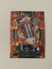 2025-26 Panini Select Road to FIFA World Cup #9 Erling Haaland Red Ice