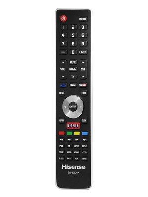 Hisense EN 33926A Remote Control for TV Models 32K20DW 40K366WN 50K610GWN