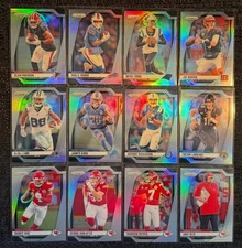 2024 Panini Prizm SILVER Complete Your Set You Pick Football Card #1-150