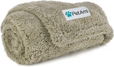 Fluffy Waterproof Dog Blanket for Small Medium Dogs, Soft Warm Pet Sherpa Throw
