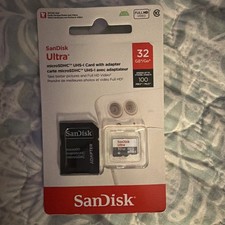 SanDisk Ultra 32GB Class 10 MicroSDHC UHS-I Memory Card - SDSQUNB-032G-GN3MN