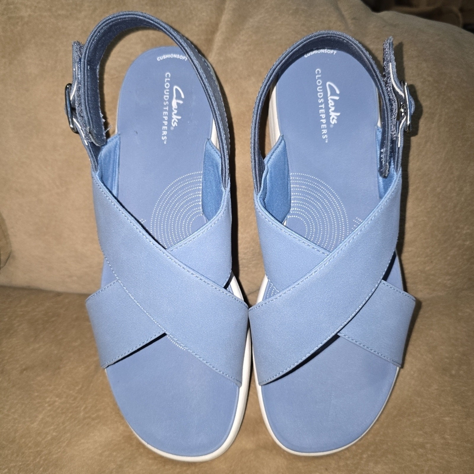 Clarks Cloud  Steppers Backstrap Sandals - Drift … - image 2