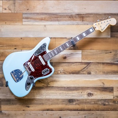 Squier FSR Classic Vibe '70s Jaguar Electric Guitar, Daphne Blue U283632