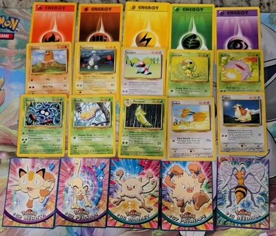 🔥 Old Vintage Pokémon TCG Topps and Base set Card Lot 20x 🔥 - Image 1 of 4