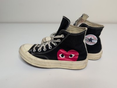 Converse Chuck 70 Hi High x Comme des Garçons CDG Black M5 / W7 Sneakers 150204C