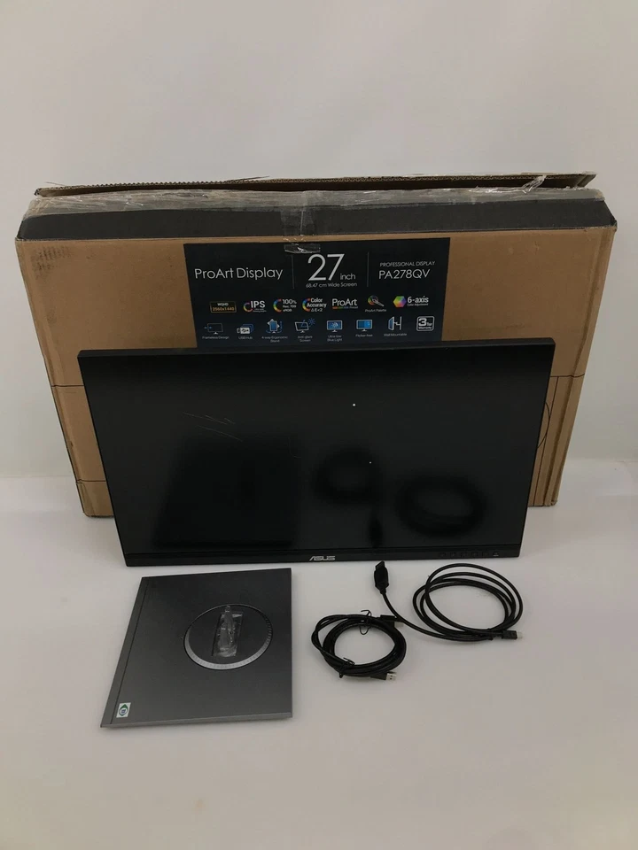 DEFEKT ASUS ProArt PA278QV 27 Zoll IPS LED Professioneller Monitor - Schwarz - Bild 4 von 4