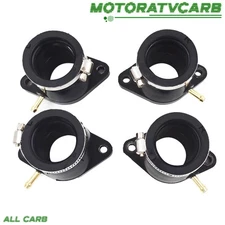 ALL-CARB Intake Manifolds Carb Insulator Boot Set For Yamaha XJ650 1981-1983