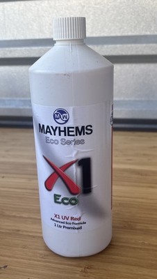 Mayhems - PC Coolant - X1 Premix - Eco Friendly Series, UV, 1 Litre, Red