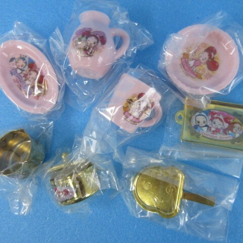 Ojamajo Doremi Pocket Kitchen Miniature Tableware Figures All 8 Types Magical Oj - Picture 4 of 4