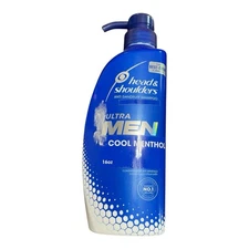 Head & Shoulders Men Anti Dandruff Cool Menthol Shampoo 480ml