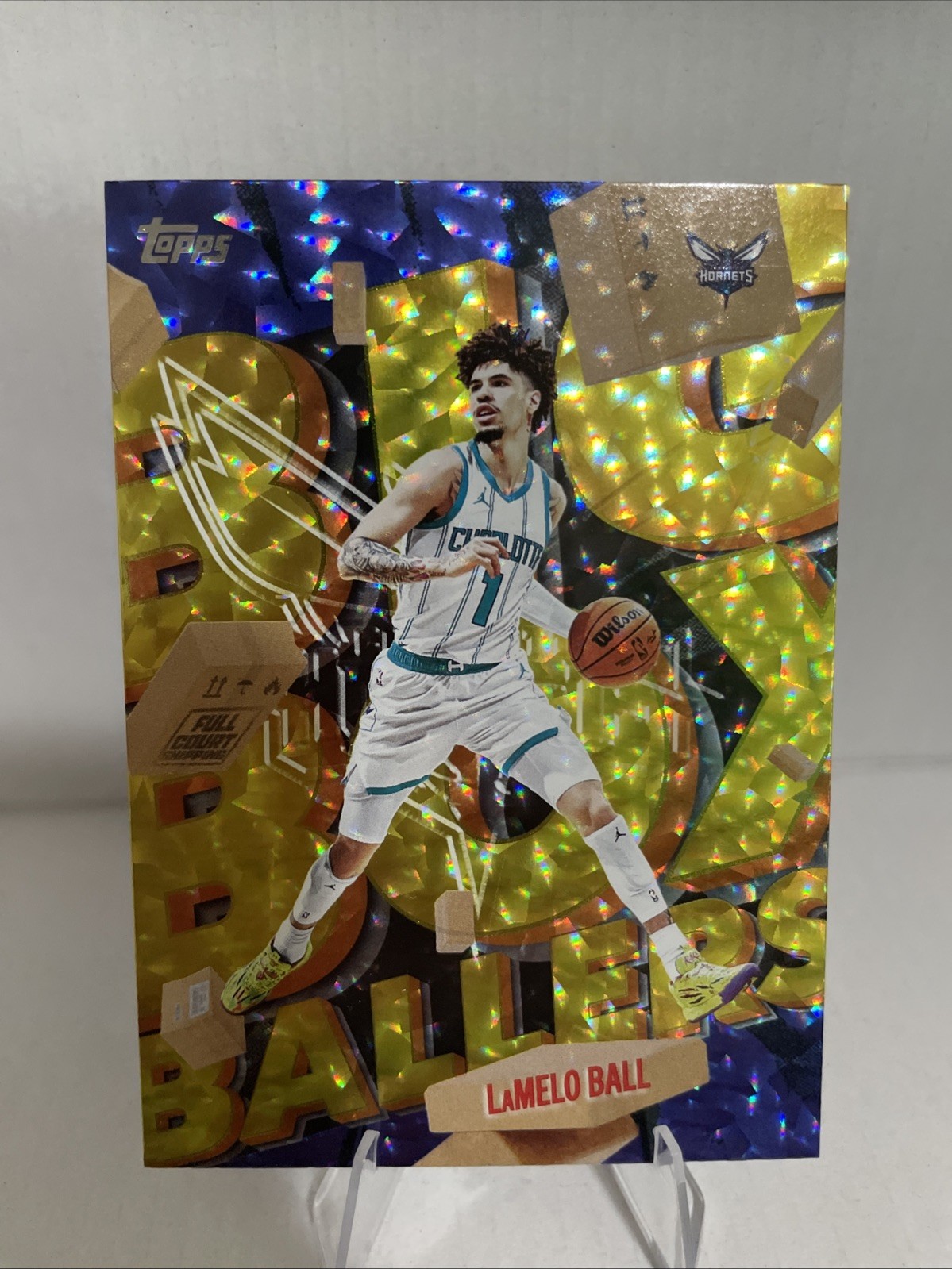 LaMelo Ball #BB-50 (Basketball Cards 2025 Topps Big Box Baller) — is it worth grading?