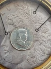 Silver 1949 P mint  90% silver  Franklin Half Dollar nice  looking coin TP-9804