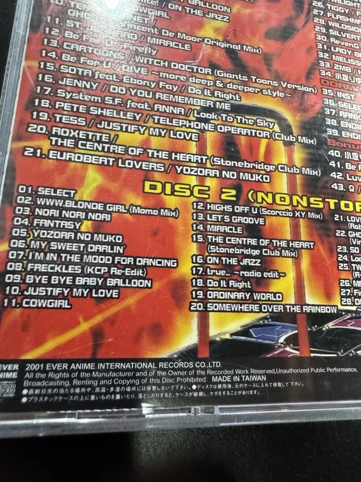DDRMAX Dance Dance Revolution 6th Mix 2 CD Set 2001 80 Tracks RARE Very Good - Image 3 of 4