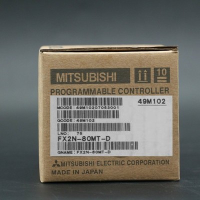 NEW   in box PLC Programmable controller FX2N-80MT-D One year warranty *hh