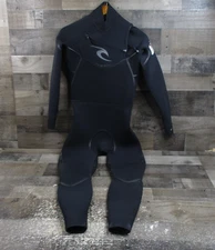 Rip Curl F-Bomb E3 Ultimate Sealed 4/3 Full Wetsuit Chest Zip Black Surf Adult