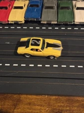 Vintage AURORA Thunderjet TJET LEMON XLERATOR PONTIAC FIREBIRD #2  HO SLOT CAR