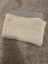 We Are AMMA Nursing Cover 2x OS Gray Tan/beige Knit Cocoon Soft Breathable