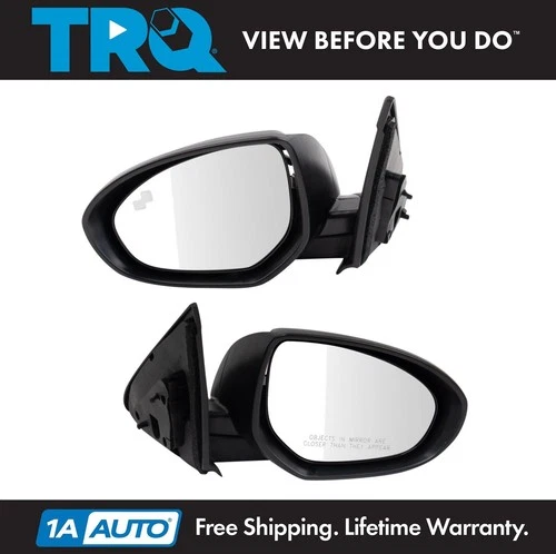 TRQ Mirror Set Fits 2012-2013 Mazda 3