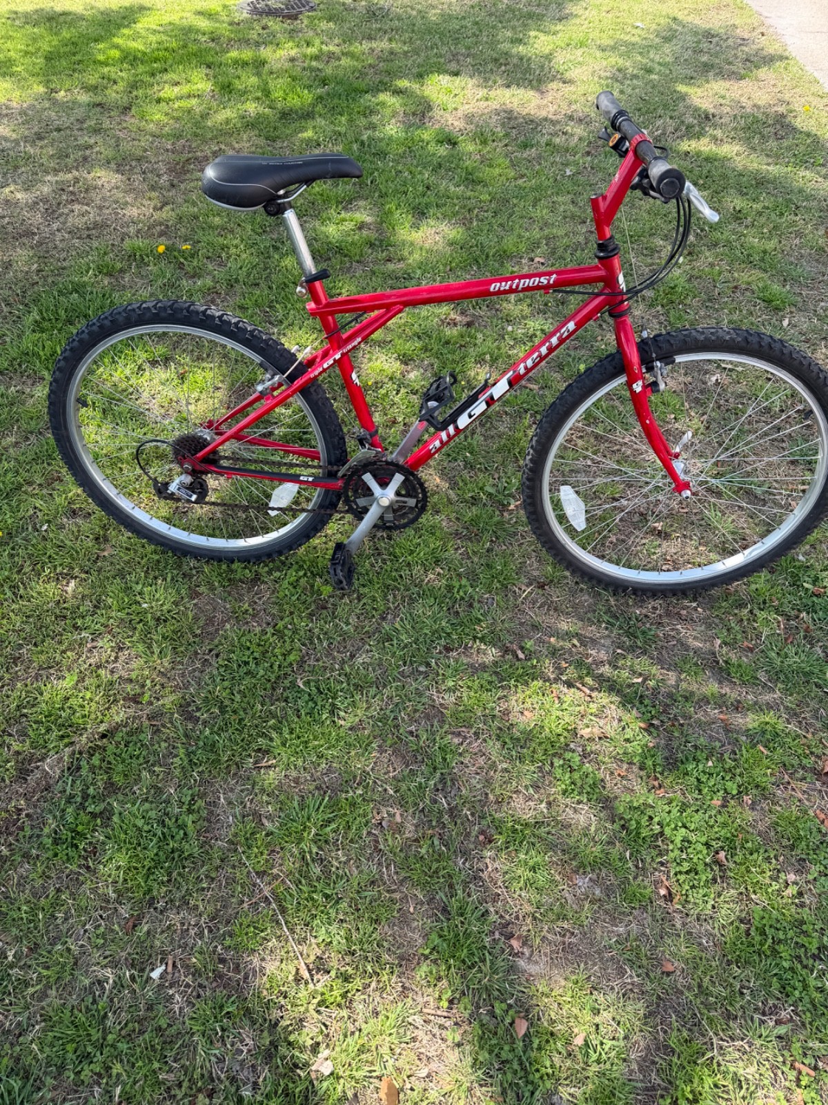 1990's GT Outpost MTB Bike Large 21" Hardtail Chromoly Rigid