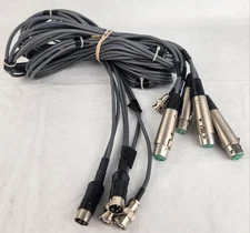 Lot of JSC Wire & Mic Cable JPA-125 w/ 74868UG-88/U and Switchcraft A3F Mounts