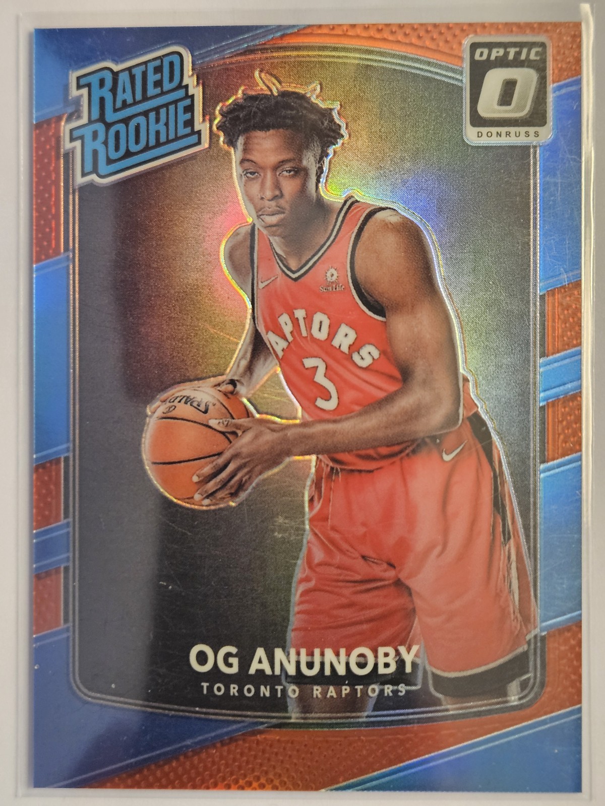 2017-18 Panini Optic OG Anunoby Rated Rookie Red Prizm /99