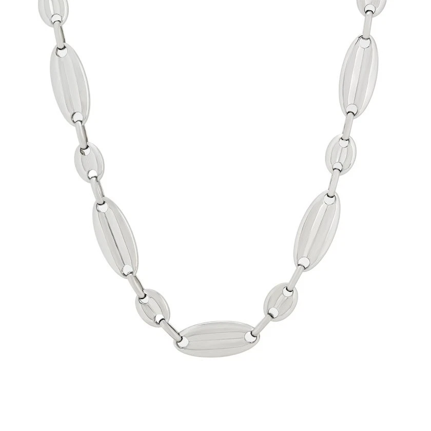 Bracelet Argent Rhodié Grain de café et oxyde de zirconium Ref. 55497